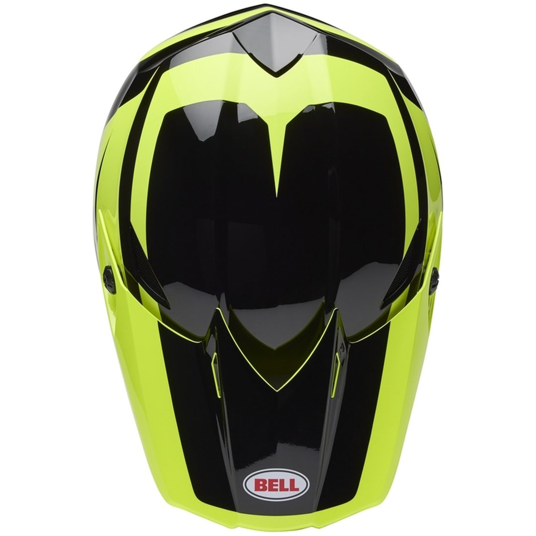 Crosshjelm MX-10 Mips Talon Gul/Sort BELL Small – billede 5