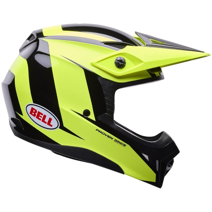 Crosshjelm MX-10 Mips Talon Gul/Sort BELL ym – billede 2