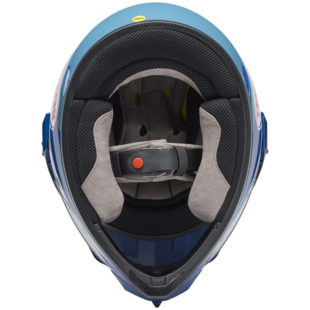 Crosshjelm MX-9 Adventure Mips Blå BELL Small – billede 6