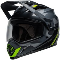 Crosshjelm Mx-9 Adventure Mips Glans Metallisk Grå Camo Grå BELL