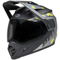 Crosshjelm Mx-9 Adventure Mips Mesa Mat Sort/gul Camo/grå BELL