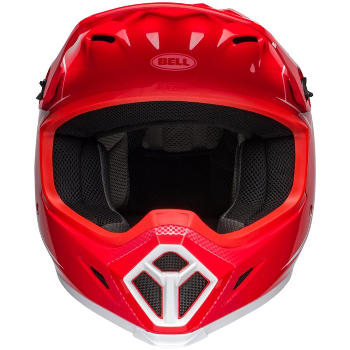 Crosshjelm Mx-9 Mips Blank Rød BELL XL – billede 8