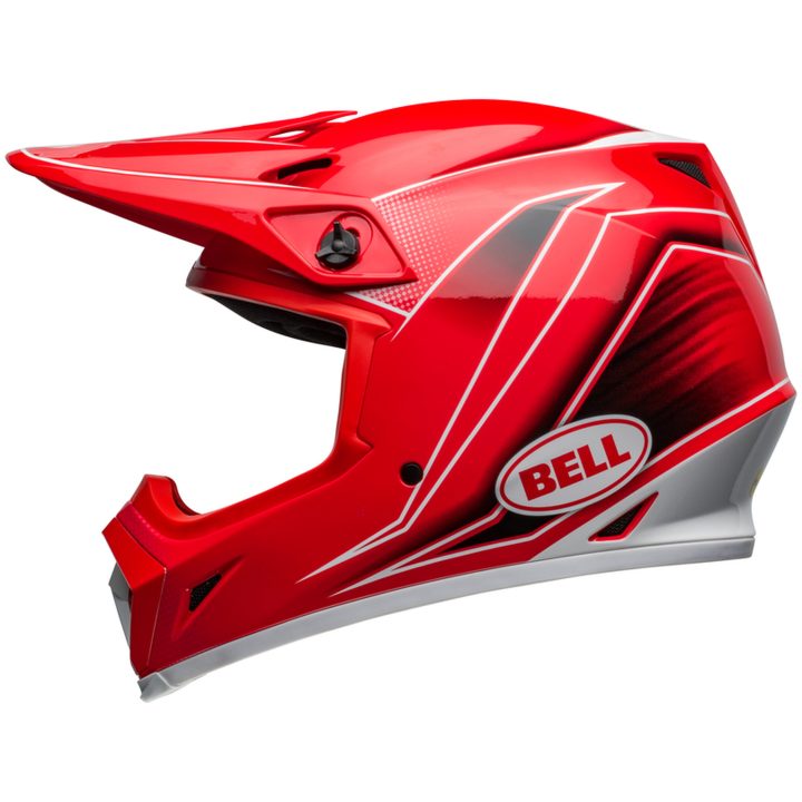 Crosshjelm Mx-9 Mips Blank Rød BELL XL – billede 7