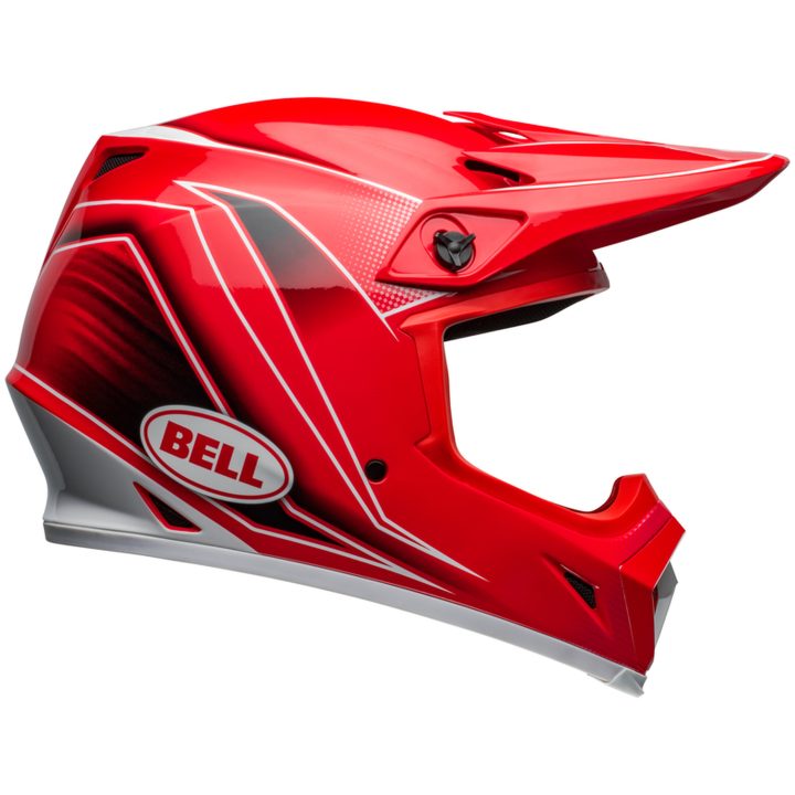Crosshjelm Mx-9 Mips Blank Rød BELL XL – billede 6