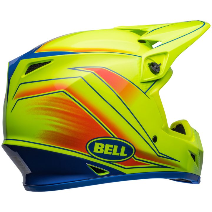 Crosshjelm Mx-9 Mips Glans Neon Gul BELL s – billede 5