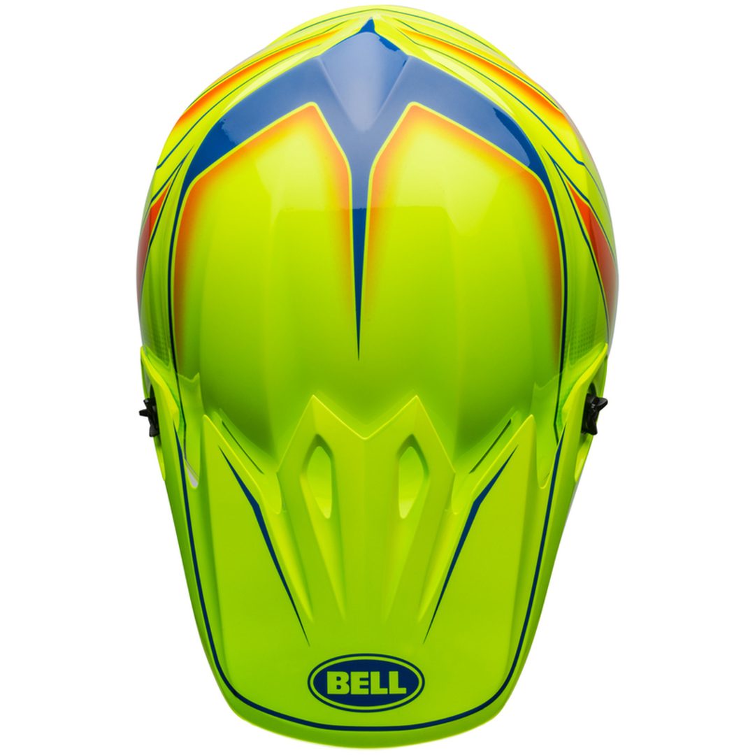 Crosshjelm Mx-9 Mips Glans Neon Gul BELL s – billede 3