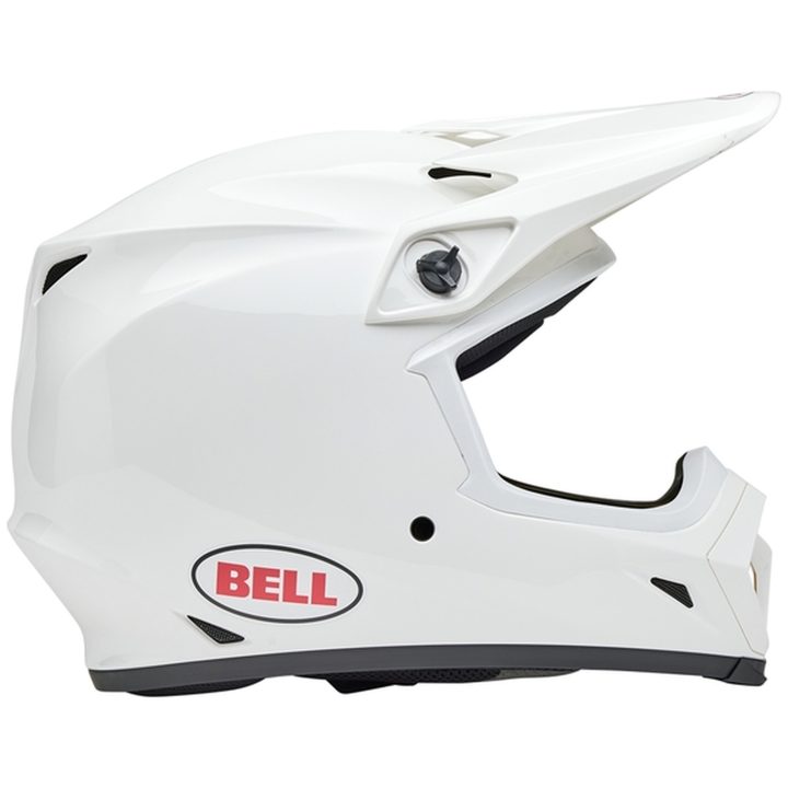 Crosshjelm Mx-9 Mips Glans Solid Hvid BELL XL – billede 8