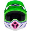 Crosshjelm Mx-9 Mips Jackal Gloss Hi-viz Grøn/lilla BELL M – miniature 3