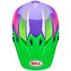 Crosshjelm Mx-9 Mips Jackal Gloss Hi-viz Grøn/lilla BELL M – miniature 9