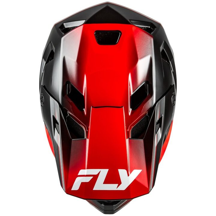 Crosshjelm Rayce Repeat Sort/Rød FLY RACING s – billede 3