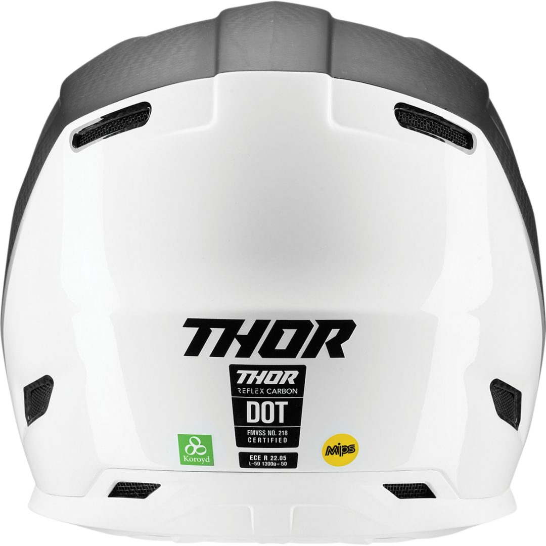 Crosshjelm REFLEX ECE Sort/Hvid THOR Small – billede 3