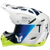 Crosshjelm Reflex Sport Strike Mips Blå/hvid/fluorescerende Gul THOR XS – miniature 6