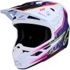 Crosshjelm S-M7 Blaster Lilla Pink Hvid Alpinestars XS – miniature 1