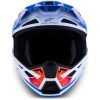 Crosshjelm S-M7 Core Hvid Blå Pink Alpinestars XS – miniature 4