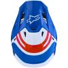 Crosshjelm S-M7 Core Hvid Blå Pink Alpinestars XS – miniature 7
