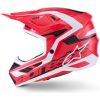 Crosshjelm S-M7 Deed Sort Rød Hvid Alpinestars XS – miniature 4