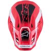 Crosshjelm S-M7 Deed Sort Rød Hvid Alpinestars XS – miniature 7
