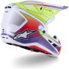 Crosshjelm S-M7 Fuse Hvid Lilla Gul Alpinestars XS – miniature 5