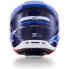 Crosshjelm S-M7 Rise Blå Hvid ALPINESTARS(MX) XS – miniature 3