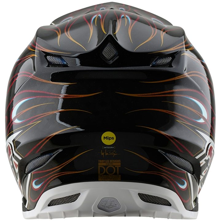 Crosshjelm SE5 Carbon Torched Sort/Rød TROY LEE DESIGNS XXL – billede 5