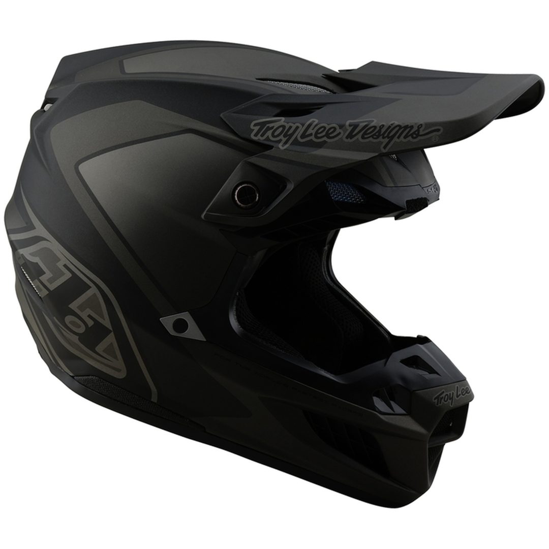 Crosshjelm SE5 Composite Sort Mat TROY LEE DESIGNS XL – billede 2