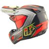 Crosshjelm SE5 Composite Stripes Sort/Infrarød Blank TROY LEE DESIGNS XS – miniature 4