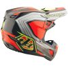 Crosshjelm SE5 Composite Stripes Sort/Infrarød Blank TROY LEE DESIGNS XS – miniature 6
