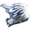 Crosshjelm SE5 Composite Torched Blå Blank TROY LEE DESIGNS Small – miniature 4