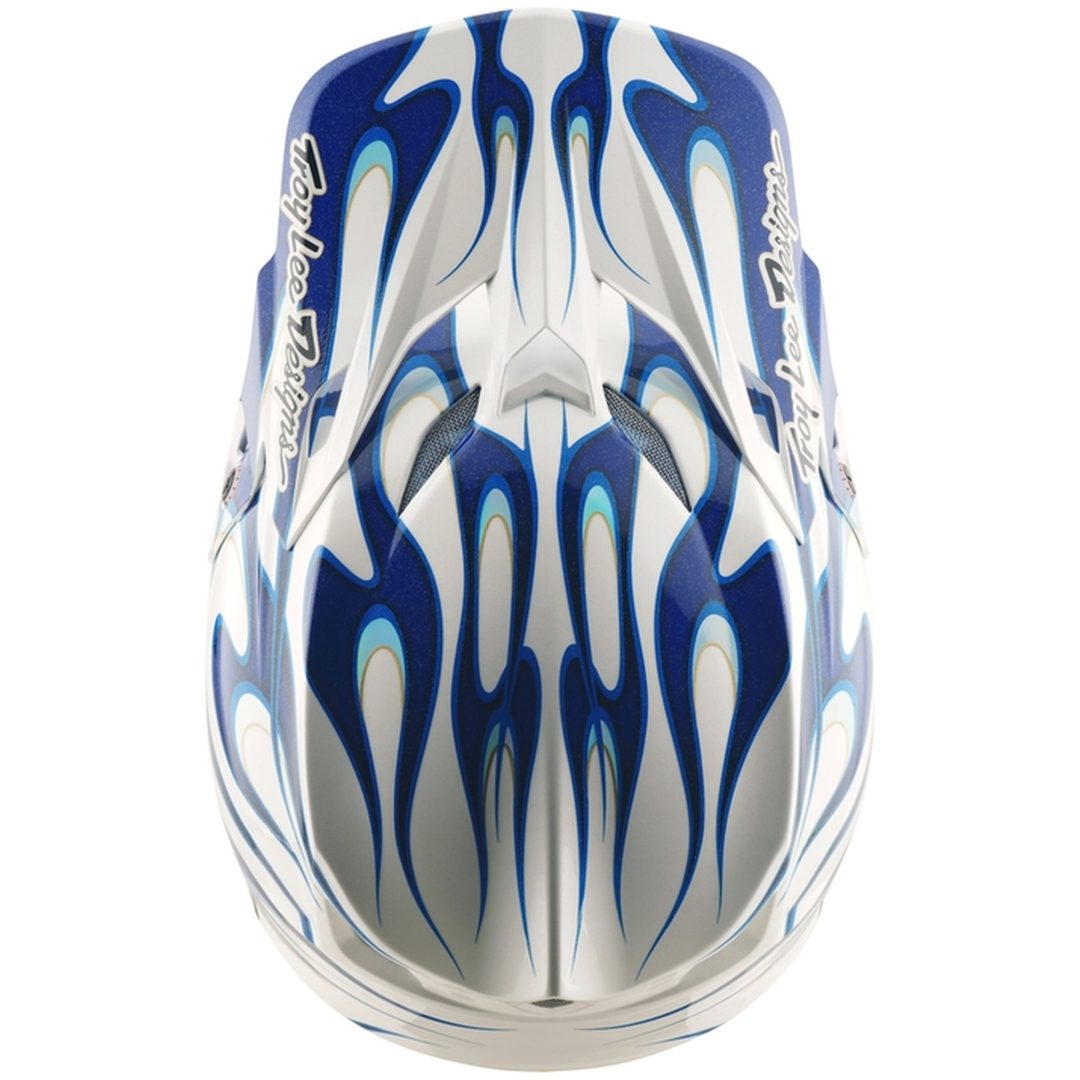 Crosshjelm SE5 Composite Torched Blå Blank TROY LEE DESIGNS Small – billede 8