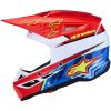 Crosshjelm SM3 Falcon Rød Blå Hvid ALPINESTARS XS – miniature 3