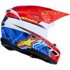 Crosshjelm SM3 Falcon Rød Blå Hvid ALPINESTARS XS – miniature 5