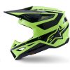 Crosshjelm SM3 Heat Sort Gul Alpinestars XS – miniature 7