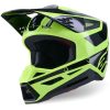 Crosshjelm SM3 Heat Sort Gul Alpinestars XS – miniature 1