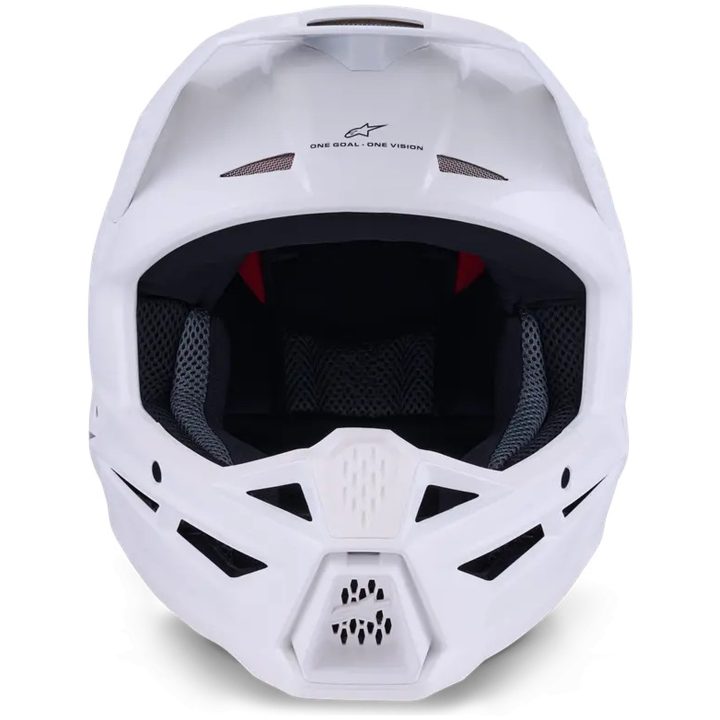 Crosshjelm SM3 Solid Hvid ALPINESTARS XS – billede 3