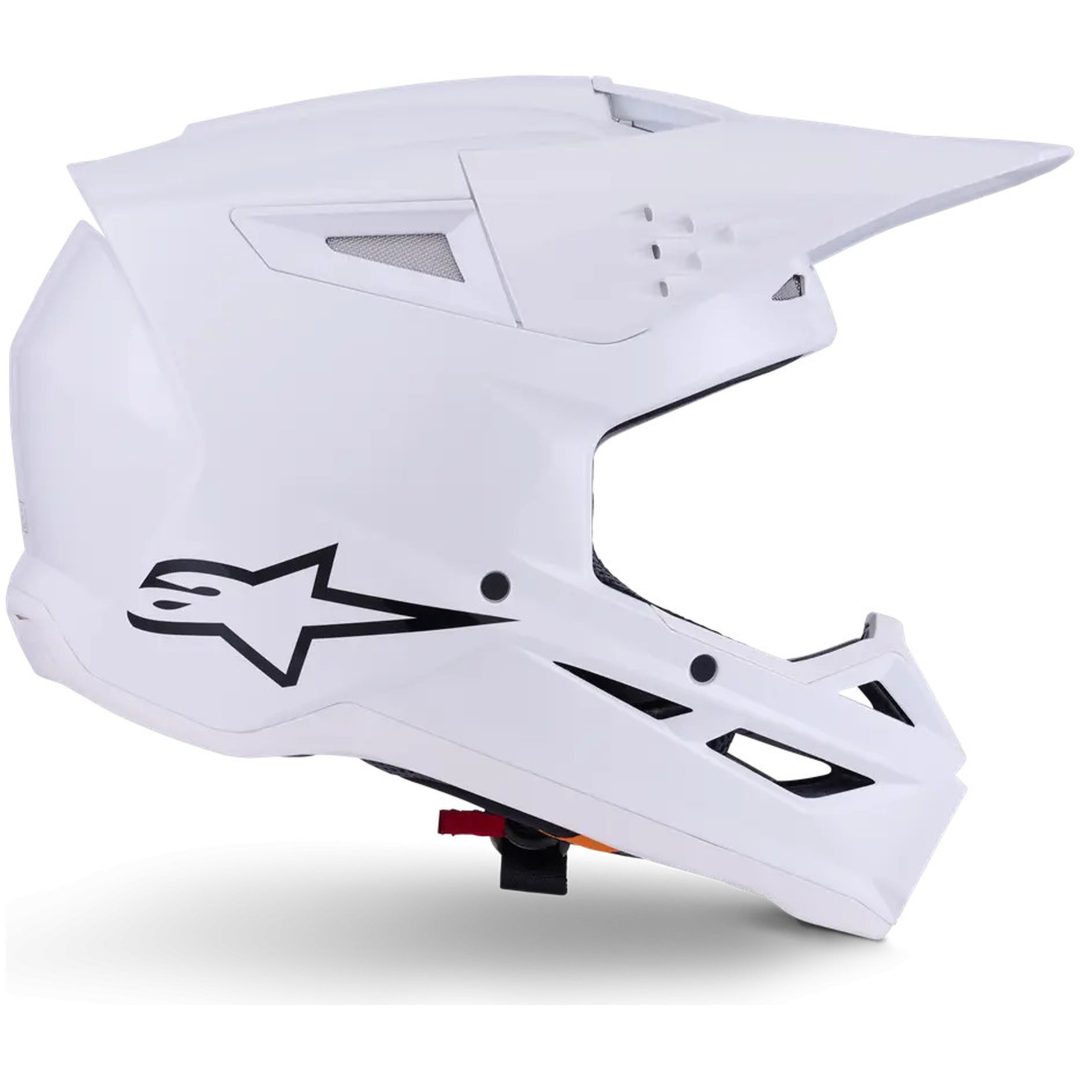 Crosshjelm SM3 Solid Hvid ALPINESTARS XS – billede 5