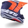 Crosshjelm SM7 Core Blå/Orange ALPINESTARS XS – miniature 7