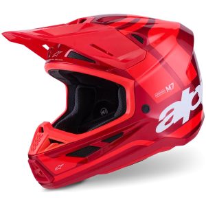 Crosshjelm SM7 Core Rød ALPINESTARS