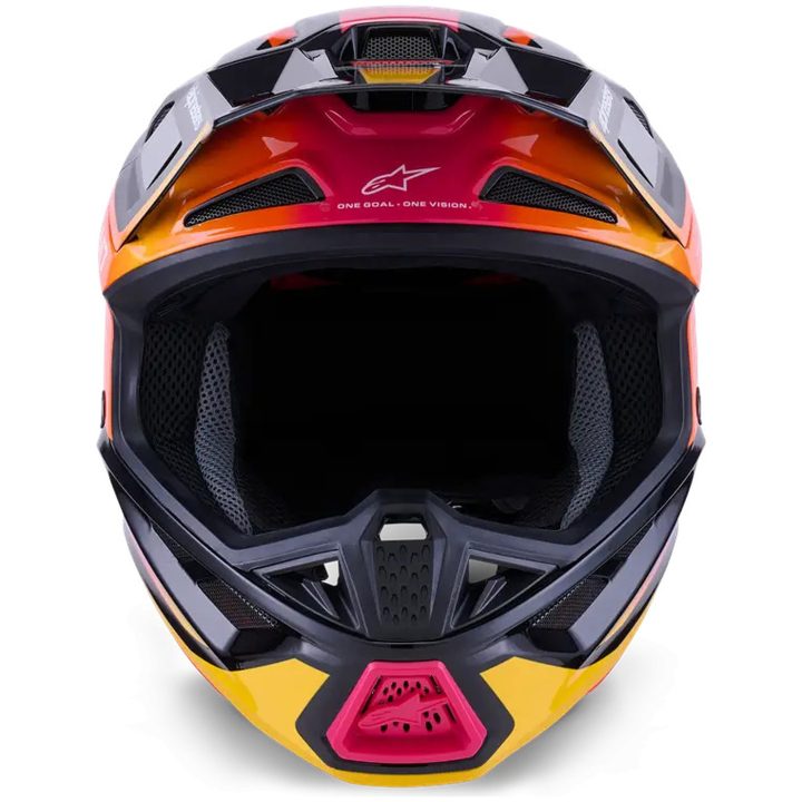 Crosshjelm SM7 Rise Sort/Pink ALPINESTARS XS – billede 2