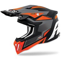 Crosshjelm Strycker Axe Orange/Matgrå Airoh