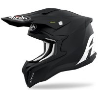 Crosshjelm Strycker Solid Mat Sort Airoh