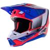 Crosshjelm Supertech M5 Blå/Grå/Pink/Hvid ALPINESTARS XS – miniature 1