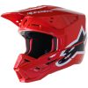 Crosshjelm Supertech M5 Sort/Rød ALPINESTARS XS – miniature 3