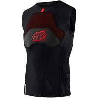 Crossrygbeskytter Stage Ghost D3O Sort TROY LEE DESIGNS