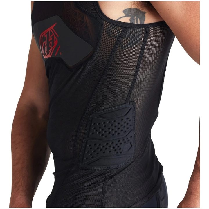 Crossrygbeskytter Stage Ghost D3O Sort TROY LEE DESIGNS Small – billede 4