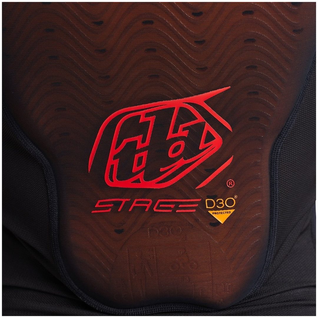 Crossrygbeskytter Stage Ghost D3O Sort TROY LEE DESIGNS Small – billede 5