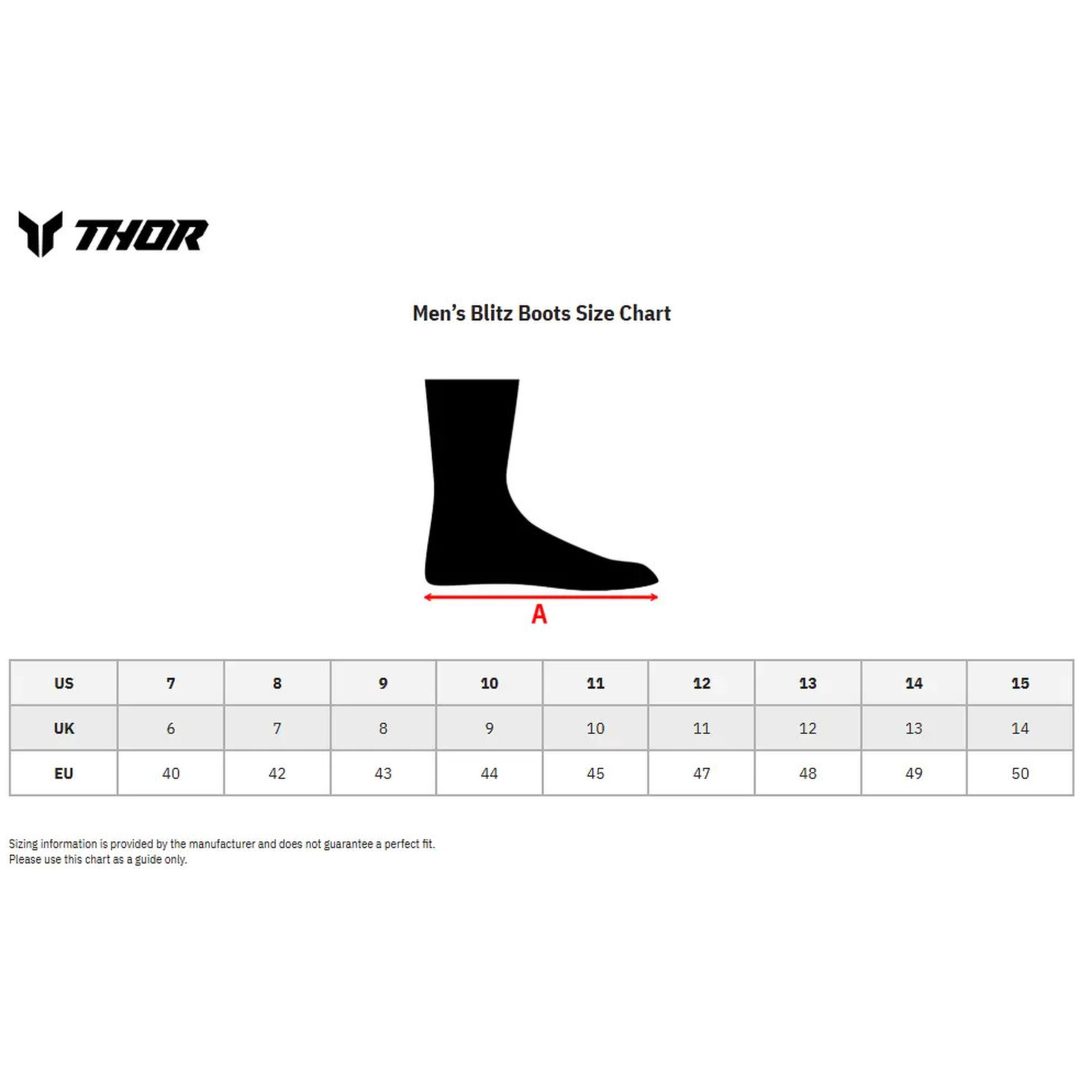 Crossstøvler Blitz Xr Rød/Sort THOR 41 (7 us) – billede 7