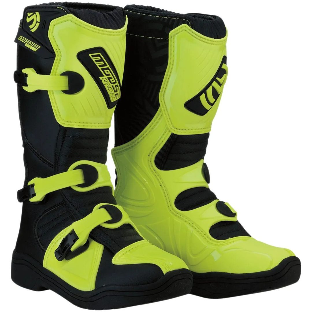 Crossstøvler Børn M1.3 MX Neongul/Sort MOOSE RACING 34,5