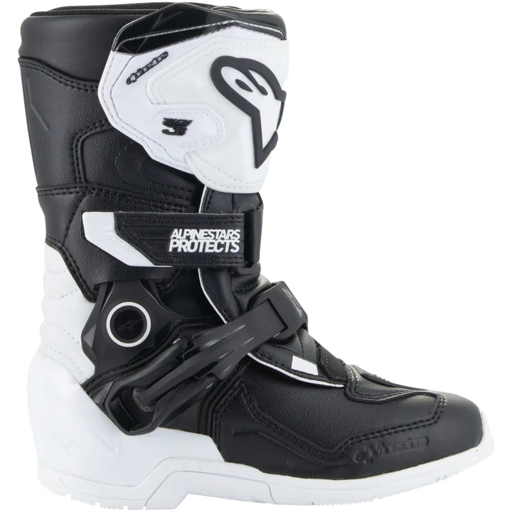 Crossstøvler Børn T3s Hvid/Sort ALPINESTARS 28 (10 us) – billede 4