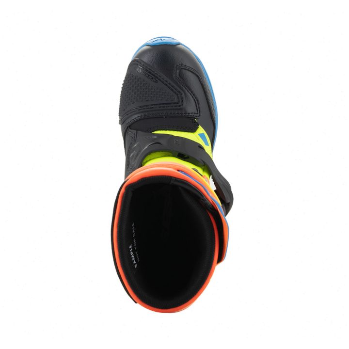 Crossstøvler Børn T3s Orange/Blå/Gul ALPINESTARS 28 (10 us) – billede 2