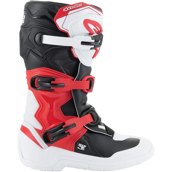 Crossstøvler Børn Tech3s Hvid/Sort/Rød ALPINESTARS 41 (7 us) – billede 5